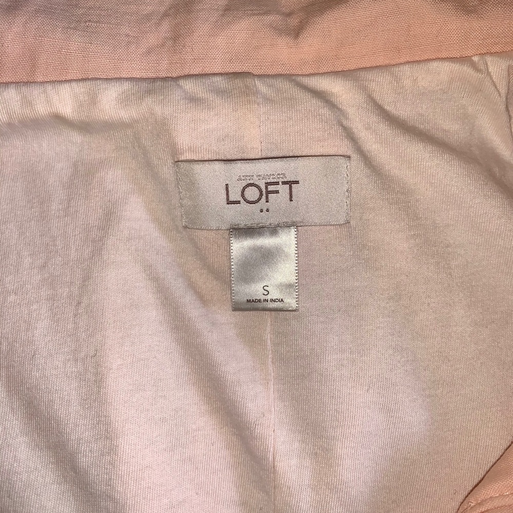 Light Pink Spring Jacket- Loft - image 2